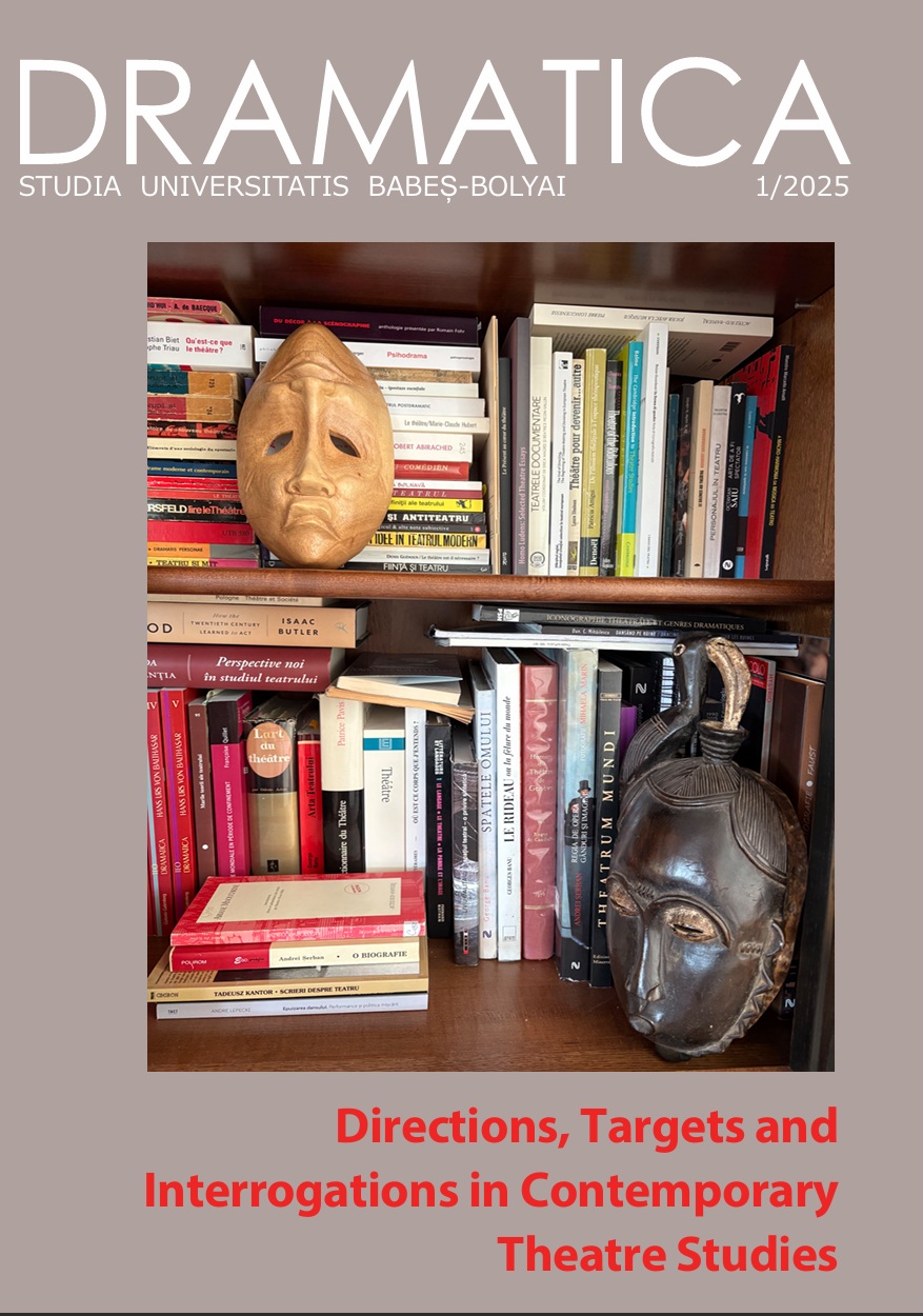 					View Vol. 70 No. 1 (2025): Directions, Targets and Interrogations in Contemporary Theatre Studies 
				